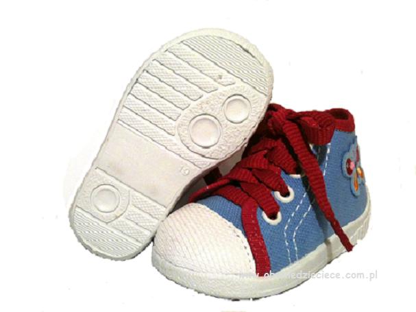 03-869/40 niebieskie trampki kapcie-buciki wczesnodziecięce Befado 03-869/40 niebieskie trampki kapcie-buciki wczesnodziecięce Befado